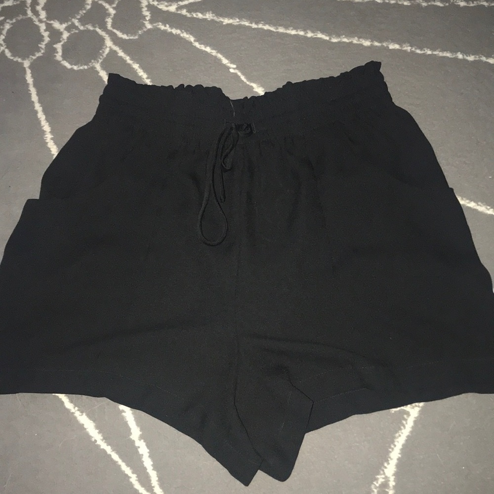 Bcbgeneration Black Shorts With Drawstring - image 1